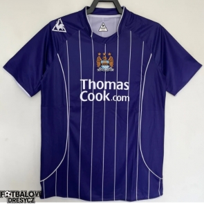 Manchester City 2007-2008 Retro Venkovní Dres Krátký Rukáv Manchester City 2007-2008 Retro Venkovní Dres Krátký Rukáv